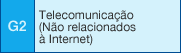G2: Telecomunicação (Não relacionados ? Internet)