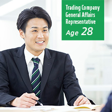 Trading Company General Affairs Representative Age 28