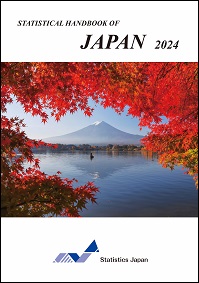 Cover photo is STATISTICAL HANDBOOK OF JAPAN 2023