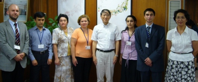 Trainees of the training course in the Collection and Analysis of Official Economic Statistics
 for Central Asian and Caucasus Countries, 2008
