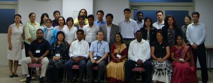 Trainees of the training course in the Analysis, Interpretation and Dissemination of Official Statistics
