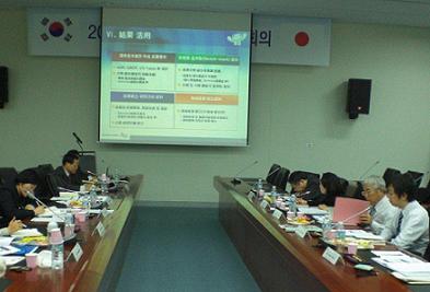 The 24th Japanese Statistical Mission with senior staff of the Korea National Statistical Office