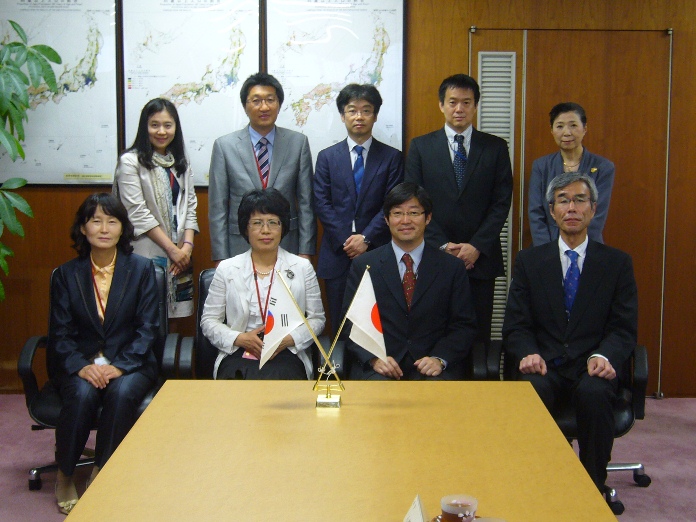 The 27th Korean Statistical Mission with senior staff of the SBJ