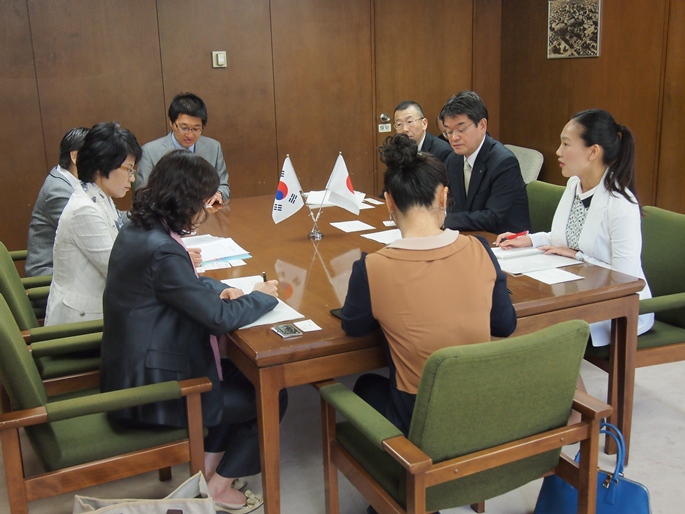 The 27th Korean Statistical Mission with Vice-Governor of Hokkaido Prefectural Government