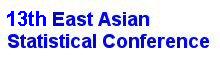 12th East Asian Statistical Conference