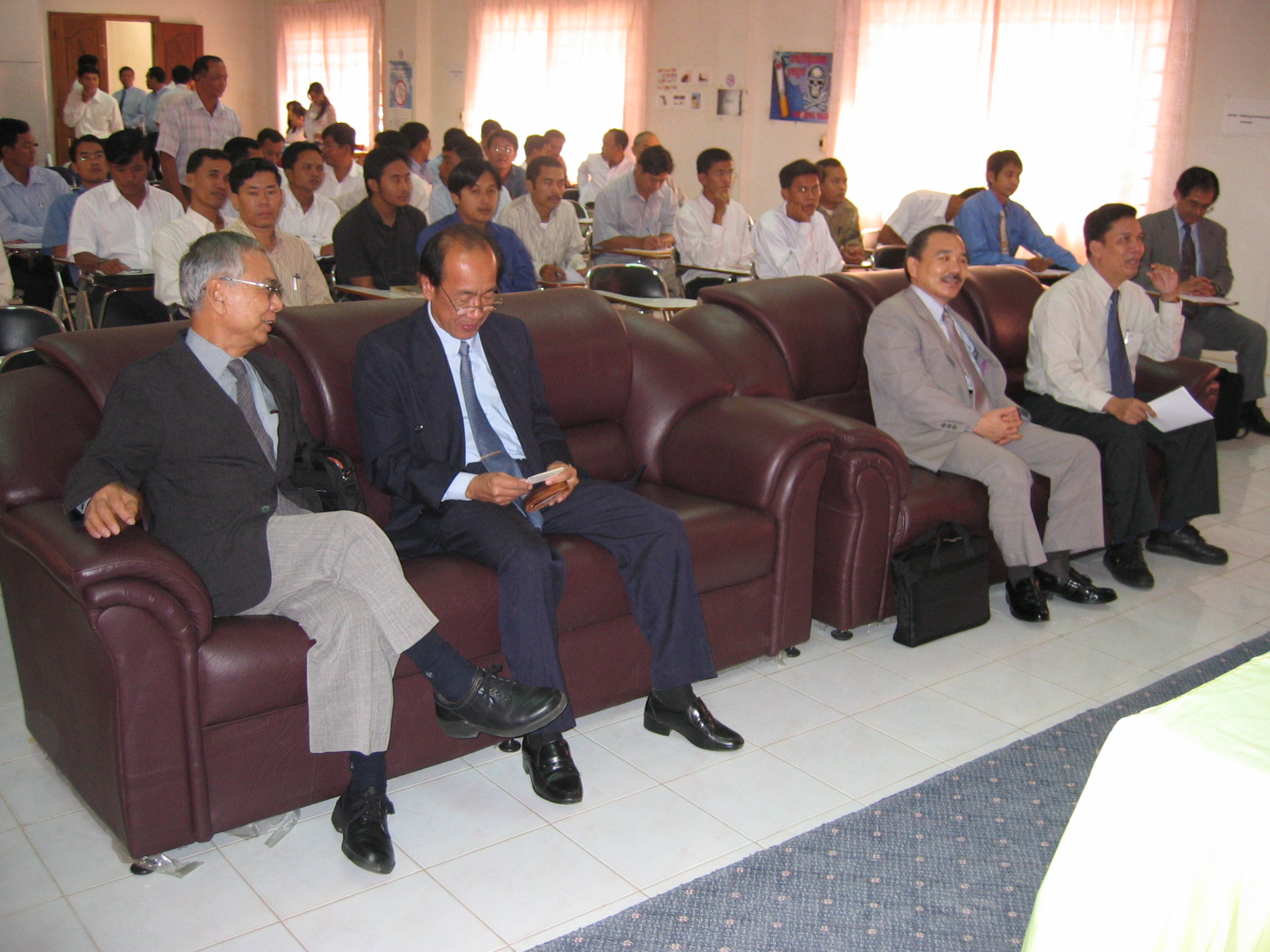 Photo 2. Lecturers and Trainees