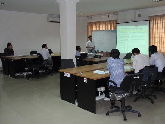 Photo 1. Technical Assistance for 2011 Economic Census Data Processing