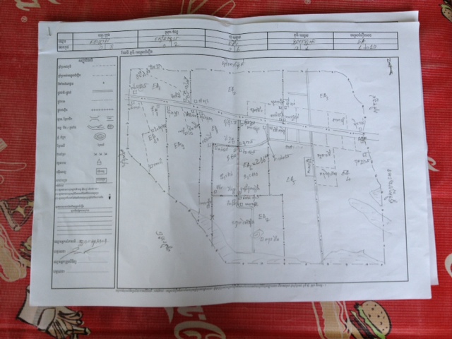 Photo 3. Village Map of CIPS2013