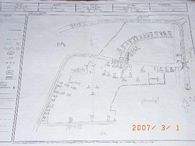 Photo 3. Completed EA map