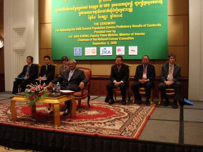 Photo 1. VIP Enclosure. Released by Deputy Prime Minister, Cambodia.