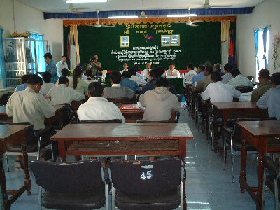 Photo 1. Opening Ceremony of TOT in Banteay Meanchey Province