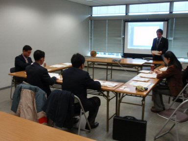Photo 3. Training on Statistics at Nara Prefecture Office