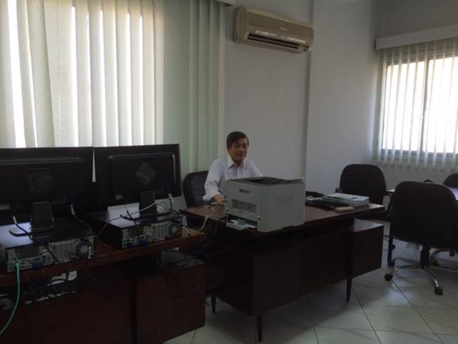 Office of a statistical expert from SBJ 1