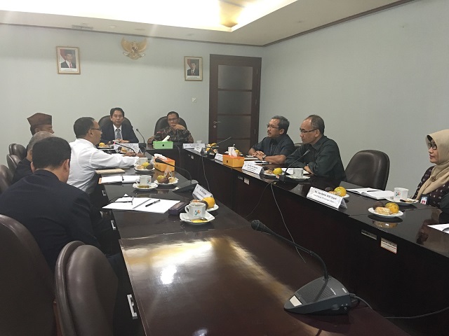 Photo 1. Made a courtesy call on Director General of Statistics Indonesia (BPS)