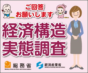 経済構造実態調査 広告バナー1