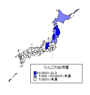 ランキング りんご 生産 量