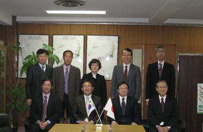 The 26th Korean Statistical Mission with senior staff of the SBJ