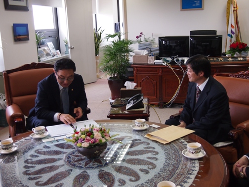 The 25th Japanese Statistical Mission with senior staff of Statistics Korea