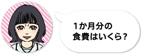 外食にいくら使っているんだろう？