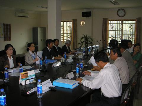 Photo 1. 7th Joint Coordinating Committee (JICA side)