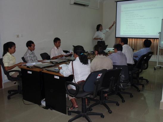 Photo 1. Technical Assistance for 2011 Economic Census Data Processing