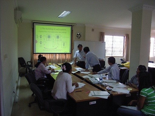 Photo 1. Technical Assistance for 2011 Economic Census Data Processing