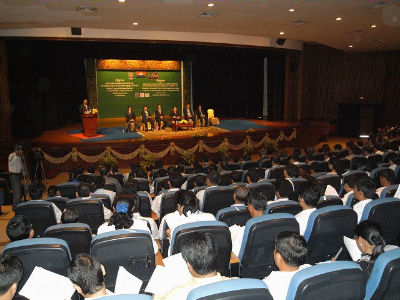 Photo 1. Attending at the ceremony for launching the Provincial Census Committee (PCC) chaired by Senior Minister of Planning, Cambodia