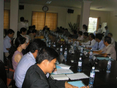 Photo 1. Attending at the 2nd National Census Committee (NCC) chaired by Senior Minister of Planning, Cambodia