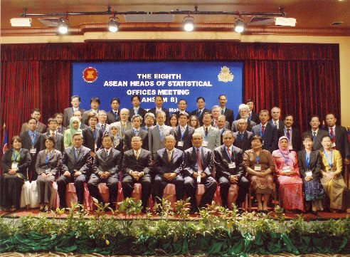 Photo 1. Minister of Planning Cambodia and Director of UNSD attended.