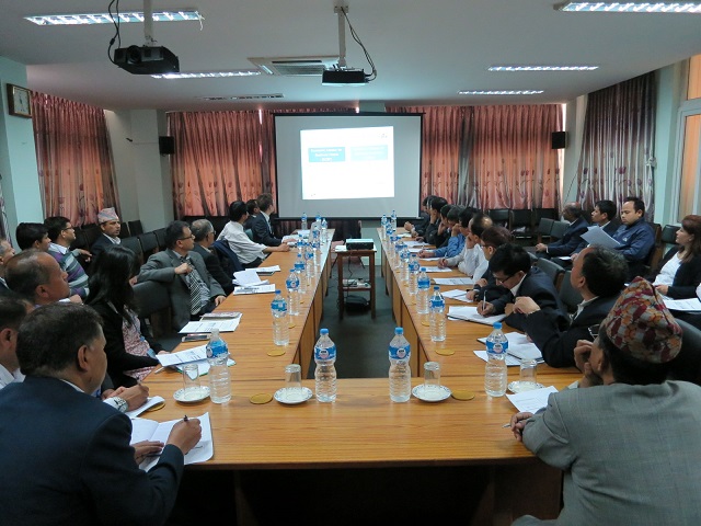 Photo 1. Presentation on e-Census of Economic Census of Japan in Central Bureau of Statistics (CBS) I