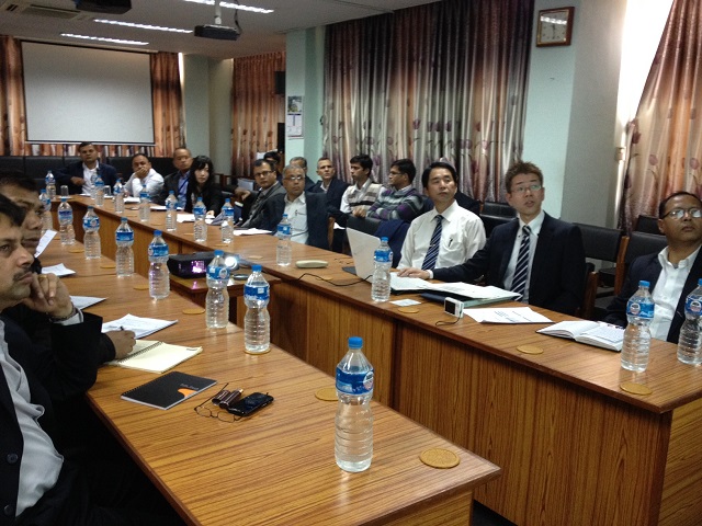 Photo 2. Presentation on e-Census of Economic Census of Japan in CBS II