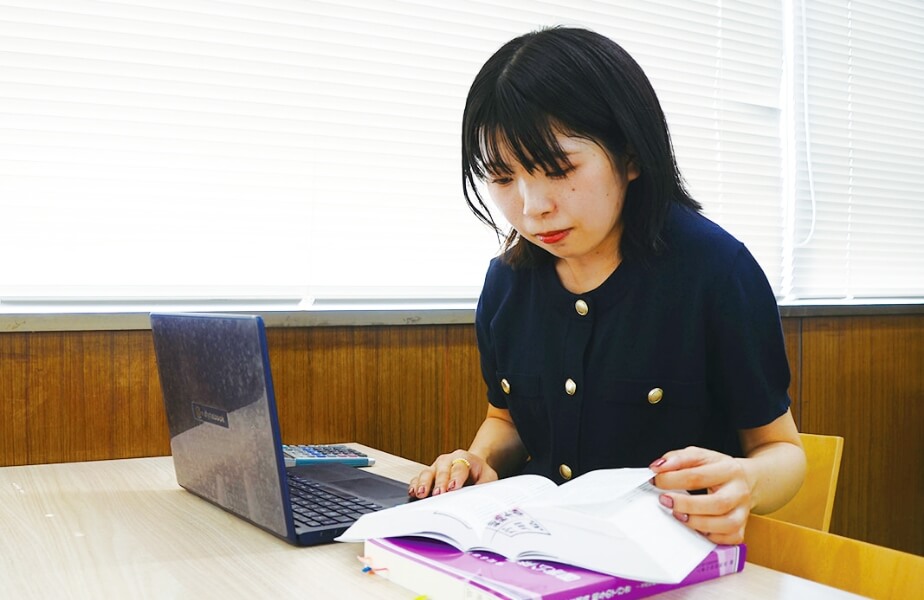 仕事の様子