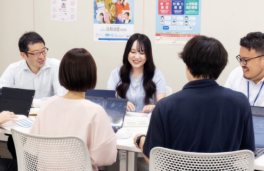 仕事の様子